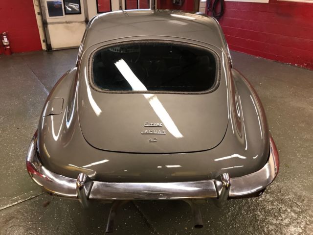 1969 Gray Jaguar E-Type Coupe