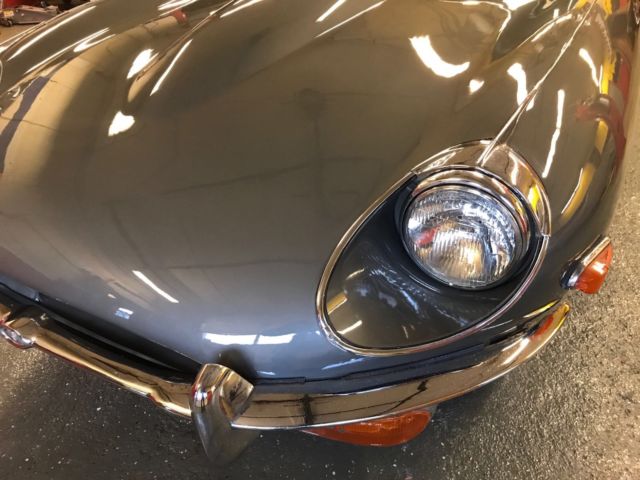 1969 Gray Jaguar E-Type Coupe