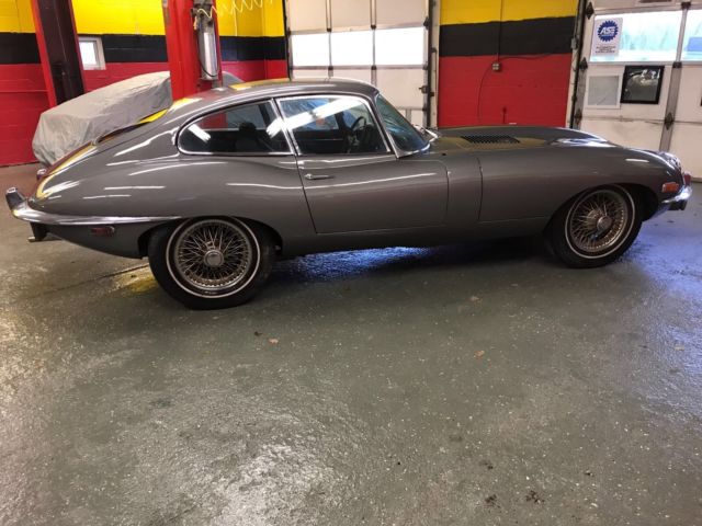 1969 Gray Jaguar E-Type Coupe