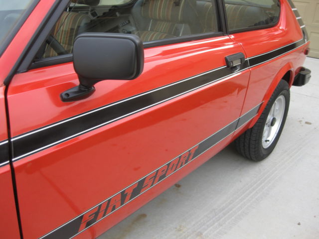1978 Orange Fiat Other Hatchback