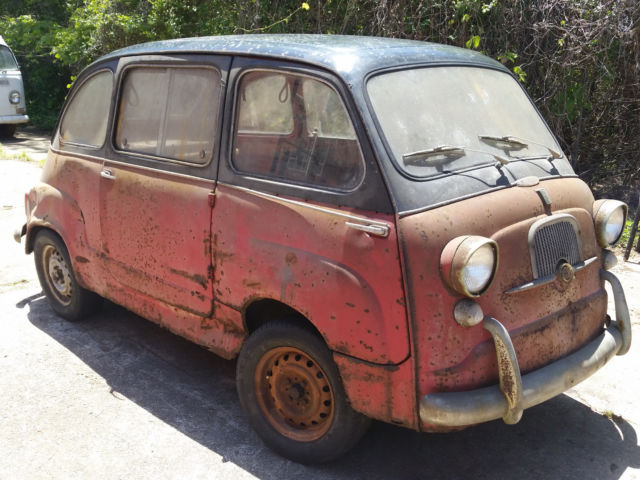 Fiat Multipla, very original and complete, barn find restoration ...