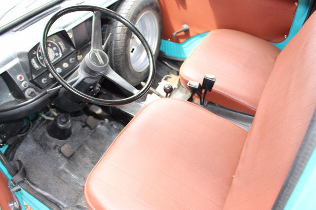 1979 Blue Fiat 900T Pulmino