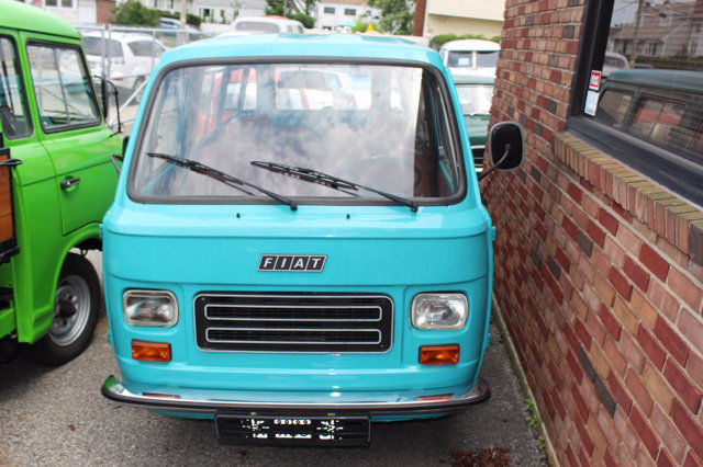1979 Blue Fiat 900T Pulmino
