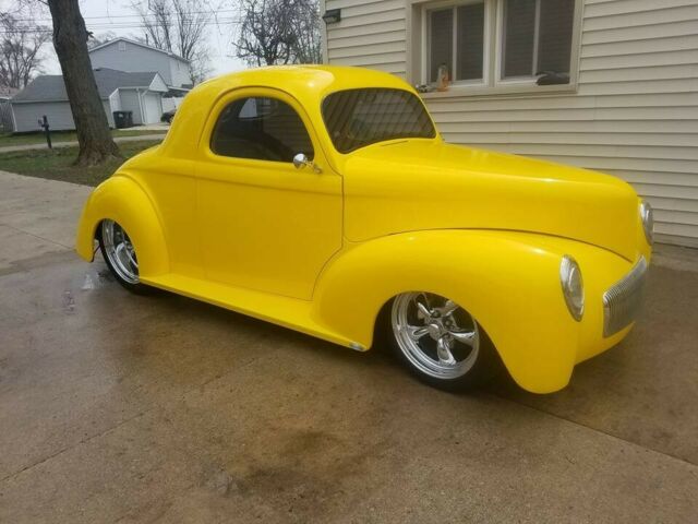 1941 Satin Black Base Coat Clear Coat Willys Coupe Coupe