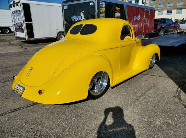 1941 Satin Black Base Coat Clear Coat Willys Coupe Coupe