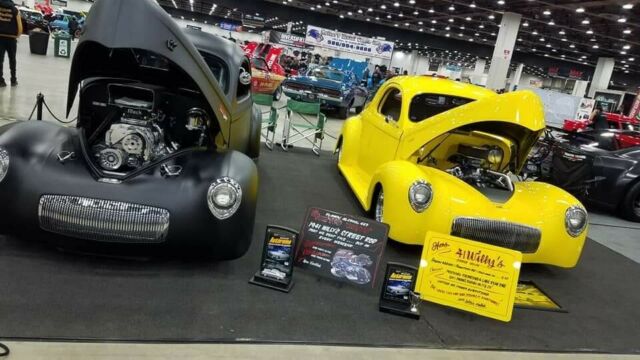 1941 Satin Black Base Coat Clear Coat Willys Coupe Coupe