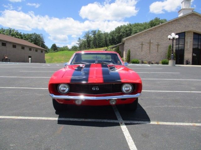 1969 Red Chevrolet Camaro 2dr