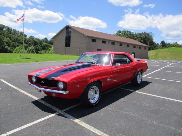 1969 Red Chevrolet Camaro 2dr