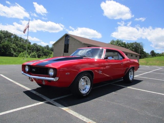1969 Red Chevrolet Camaro 2dr