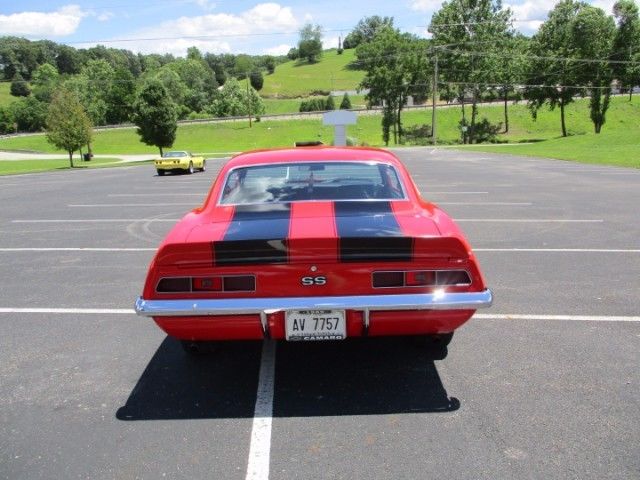 1969 Red Chevrolet Camaro 2dr