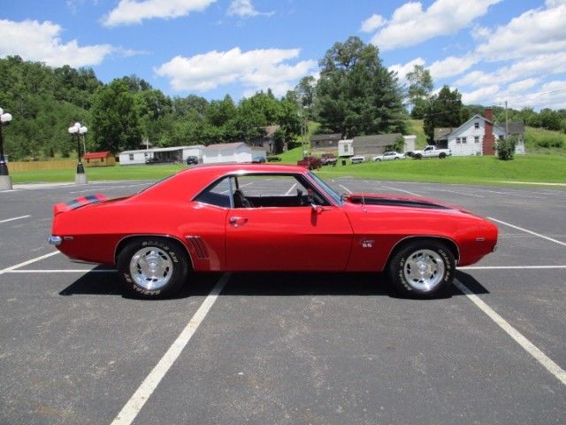 1969 Red Chevrolet Camaro 2dr