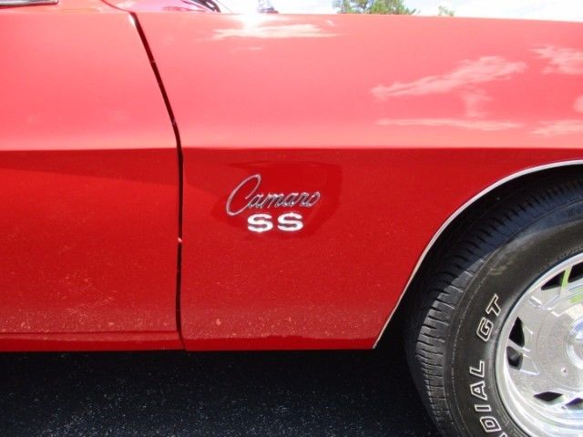 1969 Red Chevrolet Camaro 2dr