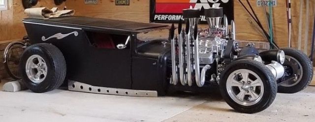 1930 Black Ford Model A Coupe