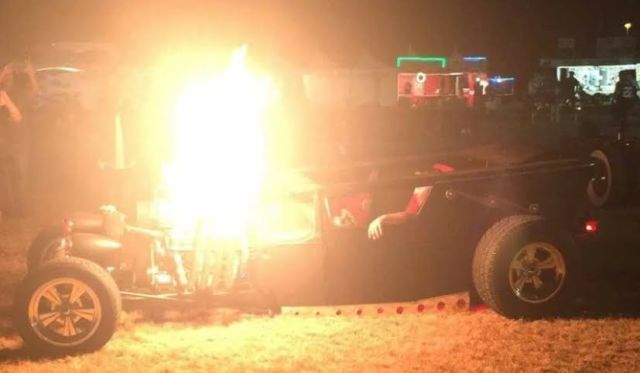 1930 Black Ford Model A Coupe