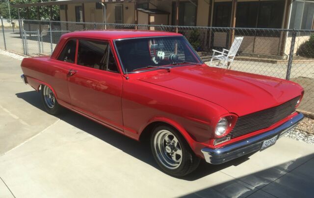 1964 Red Chevrolet Nova Coupe