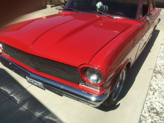 1964 Red Chevrolet Nova Coupe