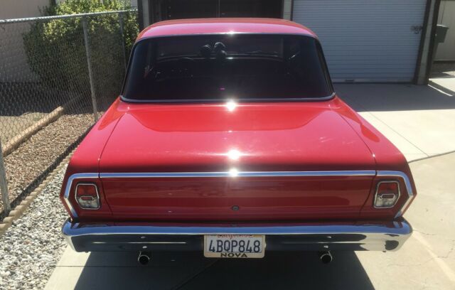 1964 Red Chevrolet Nova Coupe