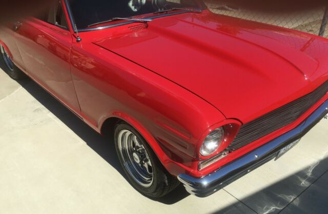 1964 Red Chevrolet Nova Coupe