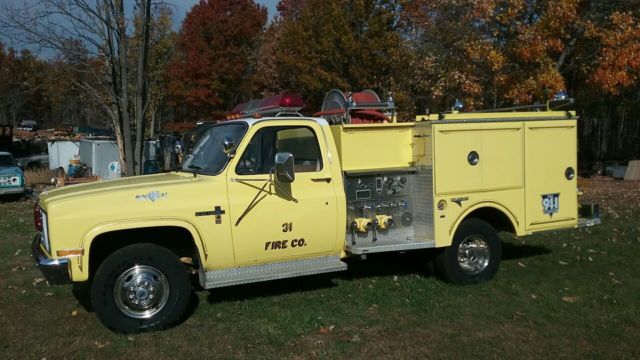 1986 Yellow Chevrolet 3100 Cab & Chassis