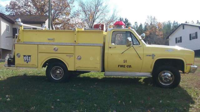 1986 Yellow Chevrolet 3100 Cab & Chassis