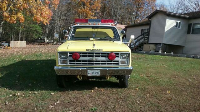 1986 Yellow Chevrolet 3100 Cab & Chassis