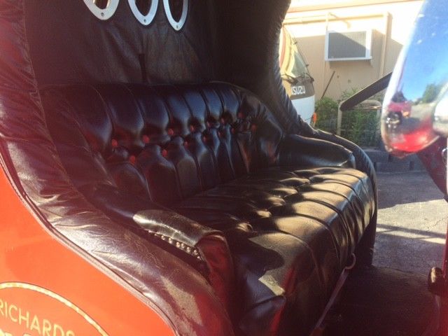 1934 red Dodge fire Truck