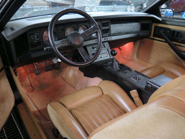1983 Black Pontiac Trans Am Hatchback
