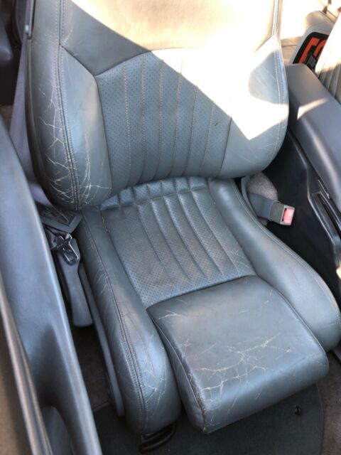 1989 Red Pontiac Firebird Fastback