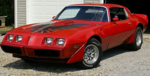 1979 Red Pontiac Trans Am Coupe