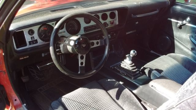 1979 Red Pontiac Trans Am Coupe