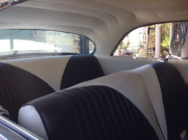 1955 White DeSoto Fireflite Coupe