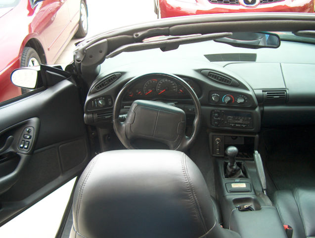 1994 Black with Red Pinstripes Chevrolet Camaro Convertible