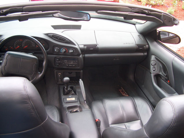 1994 Black with Red Pinstripes Chevrolet Camaro Convertible
