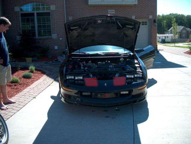 1994 Black with Red Pinstripes Chevrolet Camaro Convertible