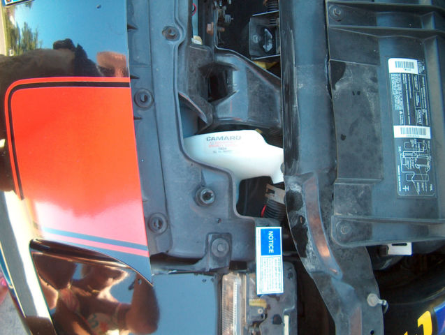 1994 Black with Red Pinstripes Chevrolet Camaro Convertible