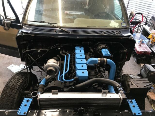 1993 Blue Dodge Ram 2500 Extended Cab Pickup