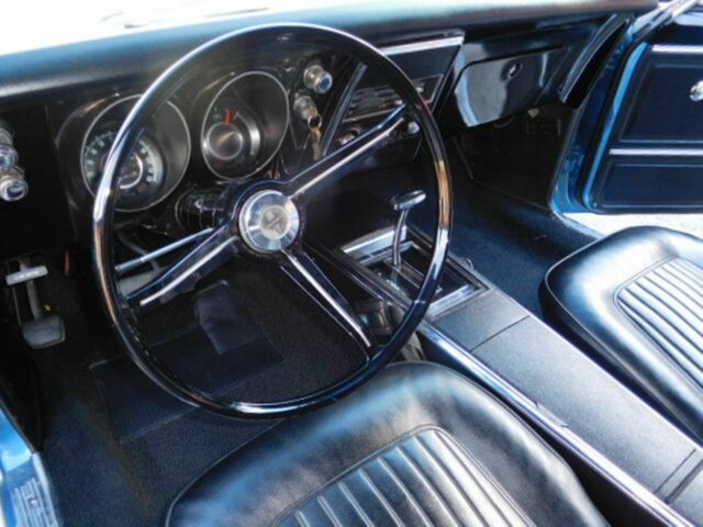 1967 Blue Chevrolet Camaro Convertible