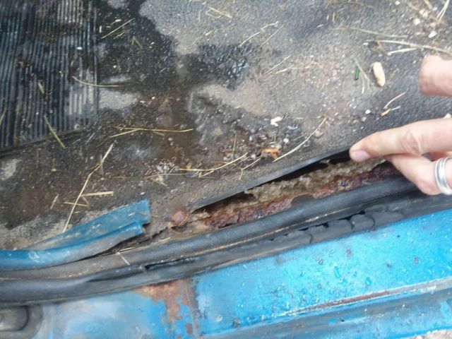 1983 Blue Ford Ranger Standard Cab Pickup