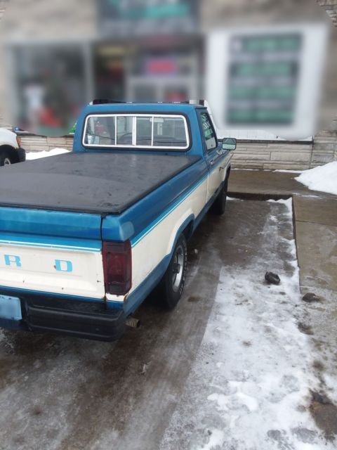 1983 Blue Ford Ranger Standard Cab Pickup