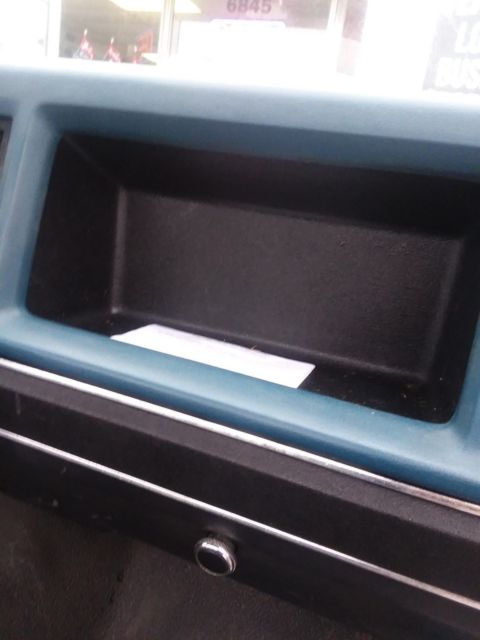 1983 Blue Ford Ranger Standard Cab Pickup