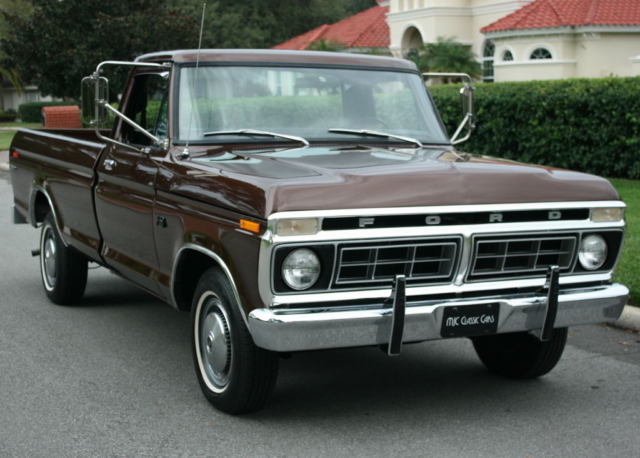 1976 Chestnut Metallic Ford F-150 Extended Crew Cab Pickup