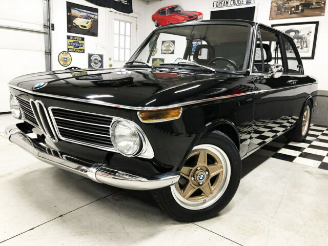 1968 Black BMW 2002 Coupe