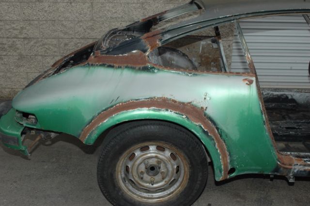 1978 Black Porsche 930 Coupe