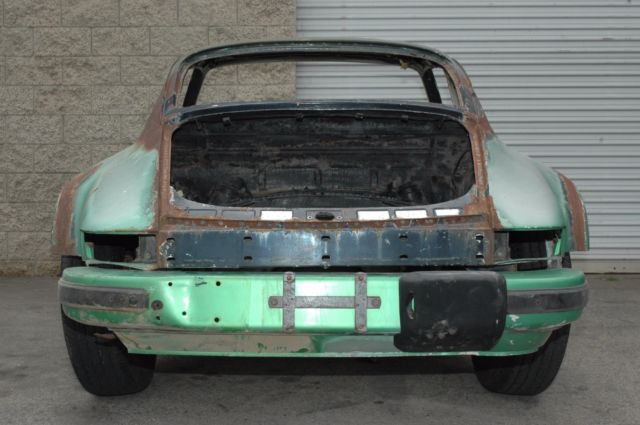 1978 Black Porsche 930 Coupe