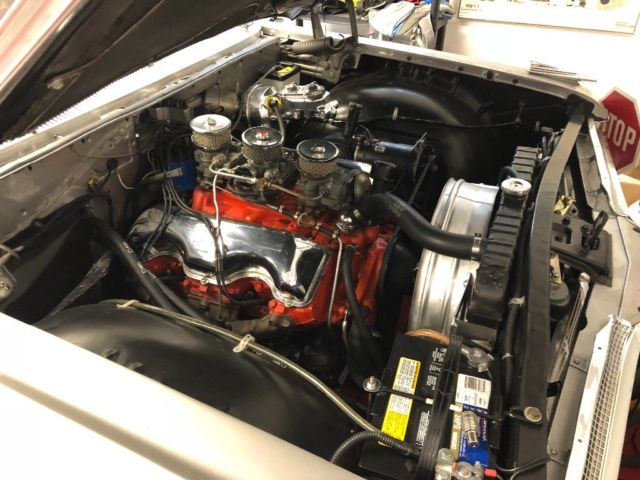 1959 Silver Chevrolet El Camino