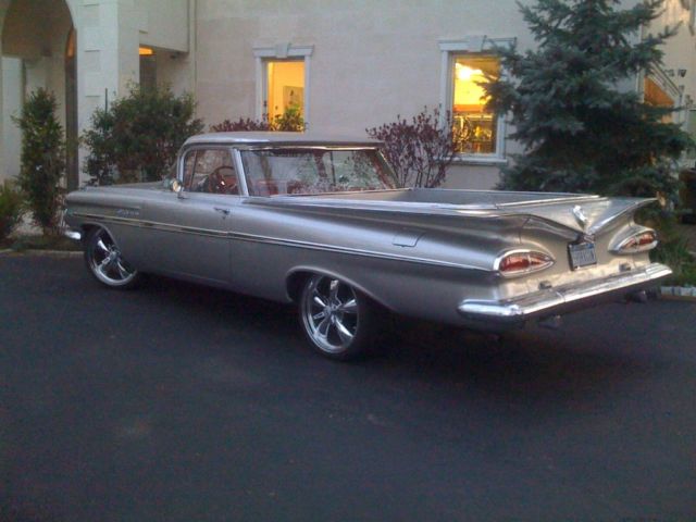 1959 Silver Chevrolet El Camino