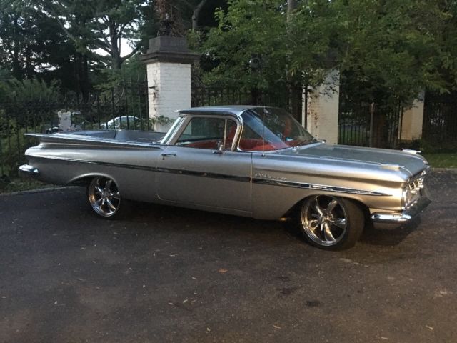1959 Silver Chevrolet El Camino