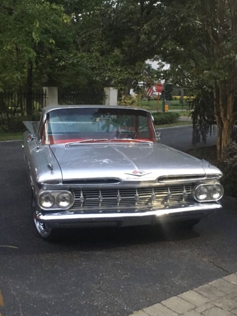 1959 Silver Chevrolet El Camino