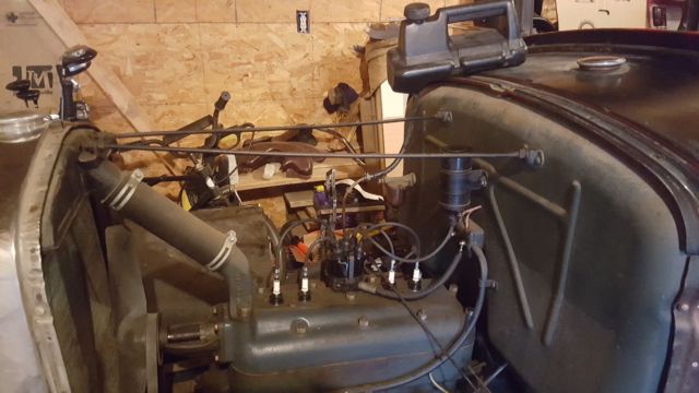 1929 Black Ford Model A Coupe