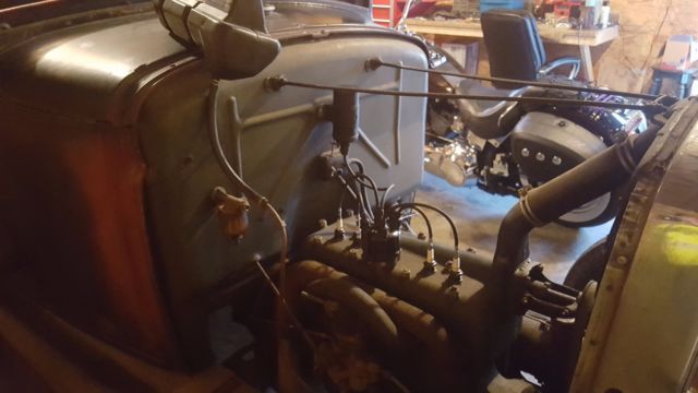 1929 Black Ford Model A Coupe